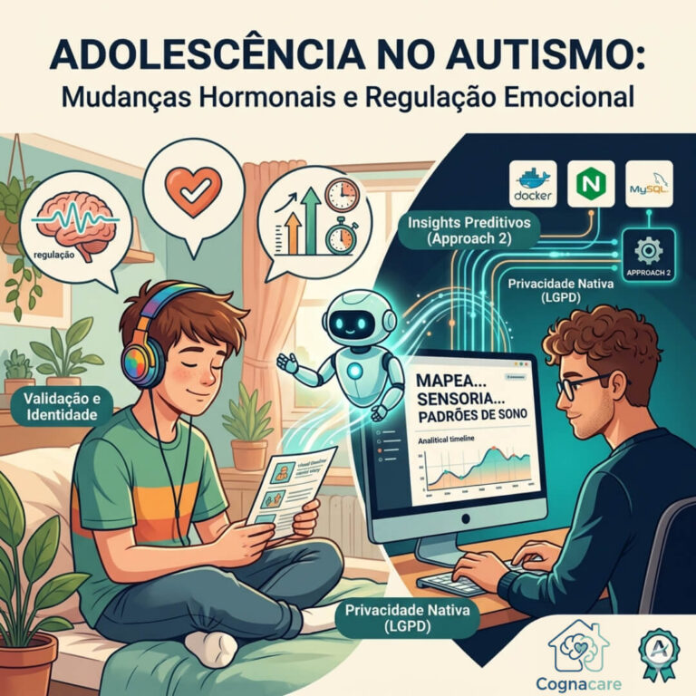 Adolescência no Autismo: Mudanças Hormonais e Regulação Emocional