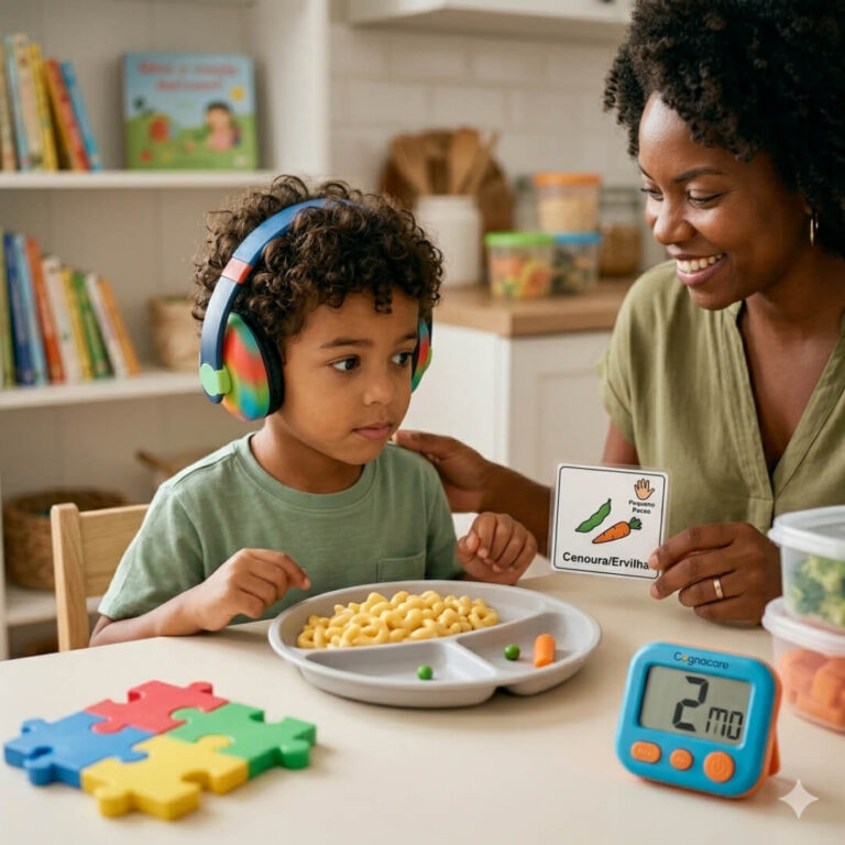 Alimentação e seletividade alimentar no TEA: Caminhos para uma introdução gradual