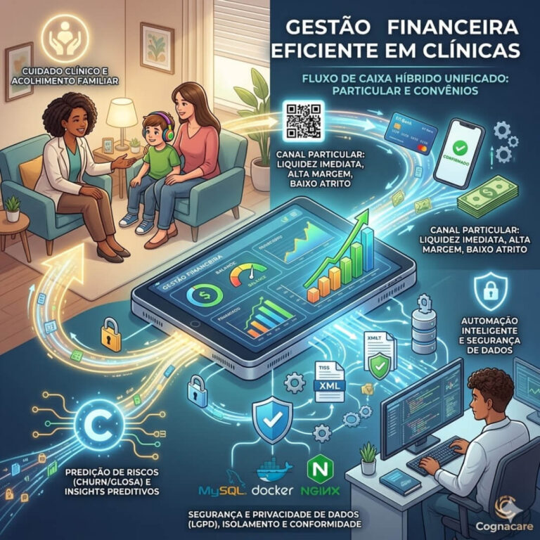 Gestão Financeira Eficiente em Clínicas de Saúde Mental e Neurodesenvolvimento: O Modelo Híbrido (Particular e Planos de Saúde)