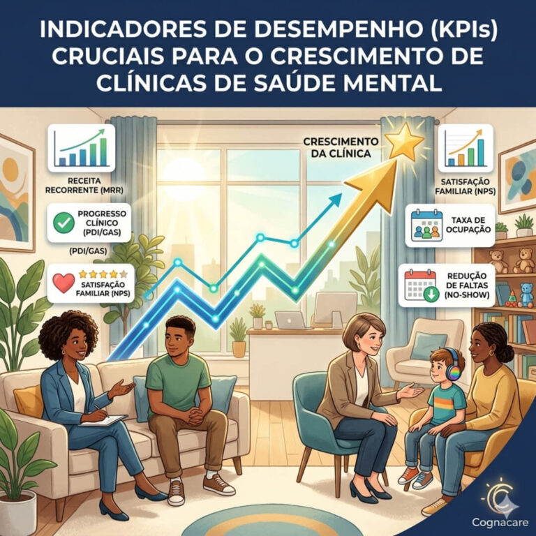 Indicadores de Desempenho (KPIs) Cruciais para o Crescimento de Clínicas de Saúde Mental e Neurodivergência