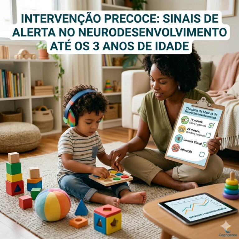 Intervenção Precoce: Sinais de alerta no neurodesenvolvimento até os 3 anos de idade