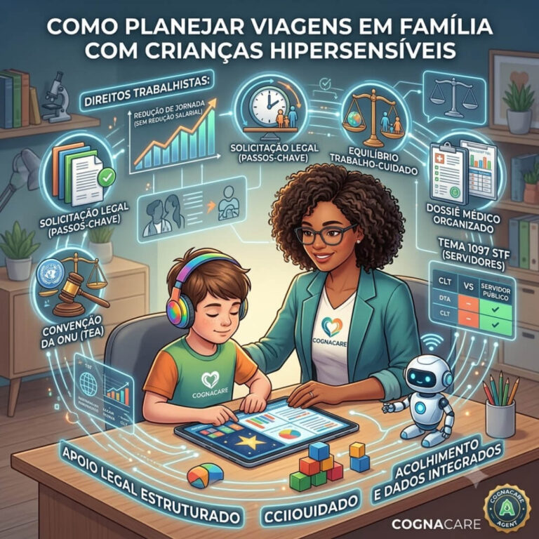 Como planejar viagens em família com crianças hipersensíveis