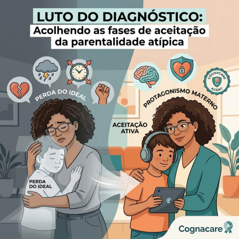 Luto do Diagnóstico: Acolhendo as Fases de Aceitação da Parentalidade Atípica